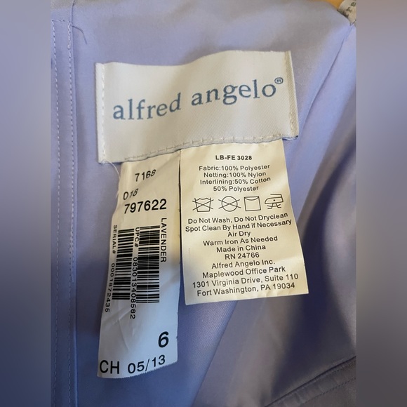 Alfred Angelo Corset Strapless Satin Dress - 💜Prom,Wedding,Formal, Bridesmaid - Picture 12 of 14